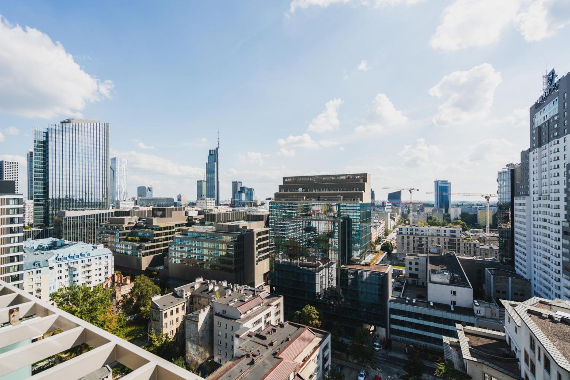 Platinum Towers J&K Apartment Warsaw Luaran gambar