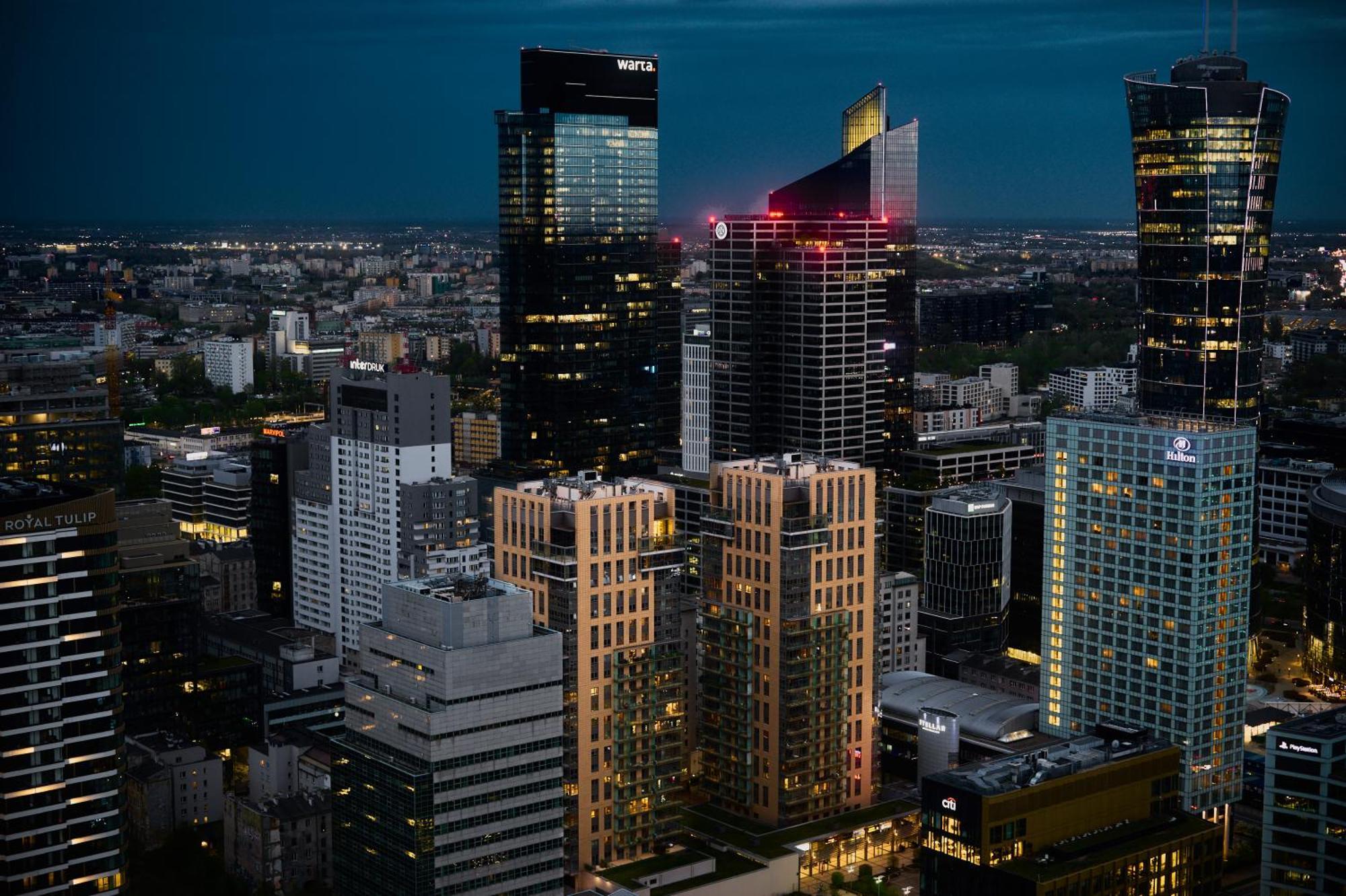 Platinum Towers J&K Apartment Warsaw Luaran gambar